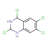 2,4,6,7-tetrachloro-1,2,3,4-tetrahydroquinazoline