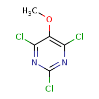 2,4,6-trichloro-5-methoxypyrimidine