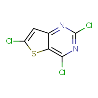 2,4,6-trichlorothieno[3,2-d]pyrimidine