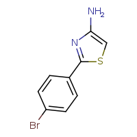2-(4-bromophenyl)-1,3-thiazol-4-amine