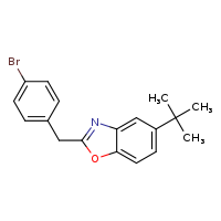 2-[(4-bromophenyl)methyl]-5-tert-butyl-1,3-benzoxazole