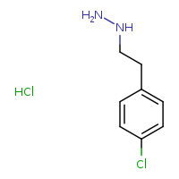 [2-(4-chlorophenyl)ethyl]hydrazine hydrochloride