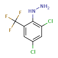 [2,4-dichloro-6-(trifluoromethyl)phenyl]hydrazine