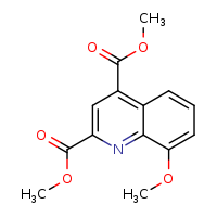 2,4-dimethyl 8-methoxyquinoline-2,4-dicarboxylate