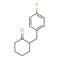 2-[(4-fluorophenyl)methyl]cyclohexan-1-one