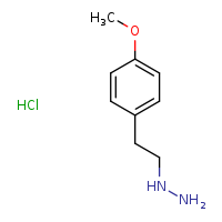 [2-(4-methoxyphenyl)ethyl]hydrazine hydrochloride