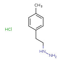 [2-(4-methylphenyl)ethyl]hydrazine hydrochloride
