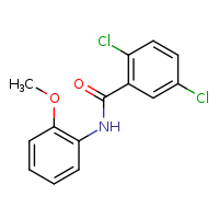 2,5-dichloro-N-(2-methoxyphenyl)benzamide