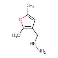 [(2,5-dimethylfuran-3-yl)methyl]hydrazine
