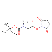 2,5-dioxopyrrolidin-1-yl 2-[(tert-butoxycarbonyl)(methyl)amino]acetate