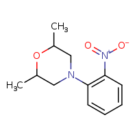 2,6-dimethyl-4-(2-nitrophenyl)morpholine