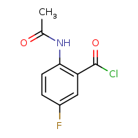 2-acetamido-5-fluorobenzoyl chloride
