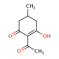 2-acetyl-3-hydroxy-5-methylcyclohex-2-en-1-one