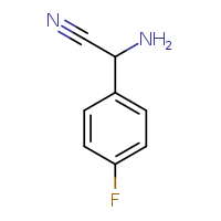 2-amino-2-(4-fluorophenyl)acetonitrile
