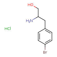 2-amino-3-(4-bromophenyl)propan-1-ol hydrochloride