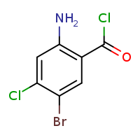 2-amino-5-bromo-4-chlorobenzoyl chloride