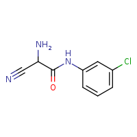 2-amino-N-(3-chlorophenyl)-2-cyanoacetamide