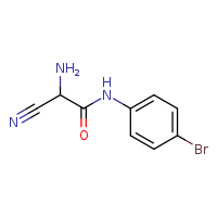 2-amino-N-(4-bromophenyl)-2-cyanoacetamide