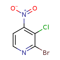 2-bromo-3-chloro-4-nitropyridine