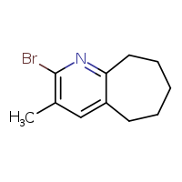 2-bromo-3-methyl-5H,6H,7H,8H,9H-cyclohepta[b]pyridine