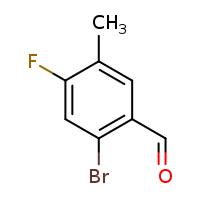 2-bromo-4-fluoro-5-methylbenzaldehyde
