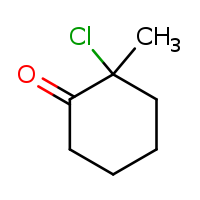 2-chloro-2-methylcyclohexan-1-one