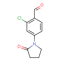 2-chloro-4-(2-oxopyrrolidin-1-yl)benzaldehyde