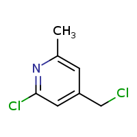 2-chloro-4-(chloromethyl)-6-methylpyridine