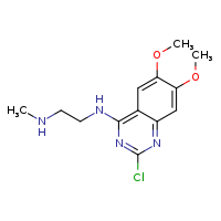 2-chloro-6,7-dimethoxy-N-[2-(methylamino)ethyl]quinazolin-4-amine