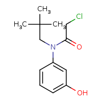 2-chloro-N-(2,2-dimethylpropyl)-N-(3-hydroxyphenyl)acetamide