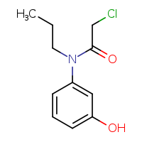 2-chloro-N-(3-hydroxyphenyl)-N-propylacetamide