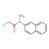 2-chloro-N-methyl-N-(naphthalen-2-yl)acetamide