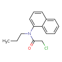 2-chloro-N-(naphthalen-1-yl)-N-propylacetamide