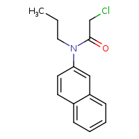 2-chloro-N-(naphthalen-2-yl)-N-propylacetamide
