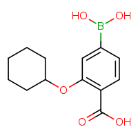 2-(cyclohexyloxy)-4-(dihydroxyboranyl)benzoic acid
