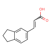 (2E)-3-(2,3-dihydro-1H-inden-5-yl)prop-2-enoic acid