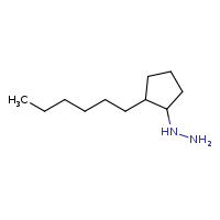 (2-hexylcyclopentyl)hydrazine