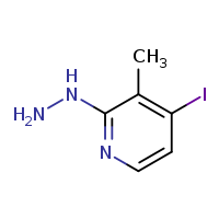 2-hydrazinyl-4-iodo-3-methylpyridine