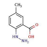 2-hydrazinyl-5-methylbenzoic acid