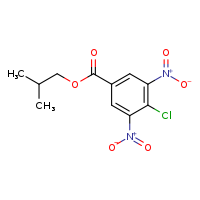 2-methylpropyl 4-chloro-3,5-dinitrobenzoate