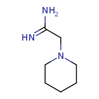 2-(piperidin-1-yl)ethanimidamide