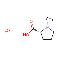 (2R)-1-methylpyrrolidine-2-carboxylic acid hydrate