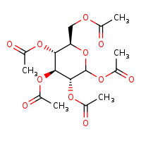 [(2R,3R,4S,5R)-3,4,5,6-tetrakis(acetyloxy)oxan-2-yl]methyl acetate