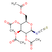[(2R,3R,4S,5R,6R)-3,4,5-tris(acetyloxy)-6-isothiocyanatooxan-2-yl]methyl acetate