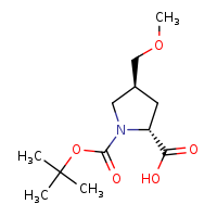 (2R,4S)-1-(tert-butoxycarbonyl)-4-(methoxymethyl)pyrrolidine-2-carboxylic acid