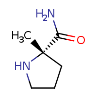 (2S)-2-methylpyrrolidine-2-carboxamide