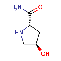 (2S,4R)-4-hydroxypyrrolidine-2-carboxamide