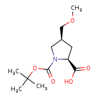 (2S,4S)-1-(tert-butoxycarbonyl)-4-(methoxymethyl)pyrrolidine-2-carboxylic acid