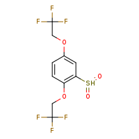 2-sulfonyl-1,4-bis(2,2,2-trifluoroethoxy)benzene