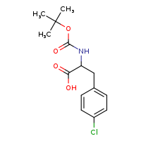 2-[(tert-butoxycarbonyl)amino]-3-(4-chlorophenyl)propanoic acid